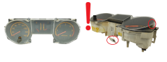 Velocímetro/Instrumentos Y Relojes Mitsubishi Pajero Montero MB723900 61058