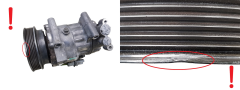 Compresor Aire Acondicionado 8200365787--A SD6V12 1452 Sanden Renault 1000