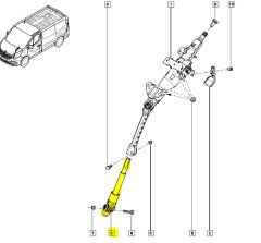 Columna De Dirección Original Trafic III Vivaro NV300 Talento 1.6 dCi 4882000Q0