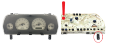 Velocímetro/Instrumentos Y Relojes Rover 25 RG/22991 AR0054204 UK-NSI 55165