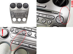 Panel de control Radio Mazda 6 GJ6AG1215 GJ6A64930