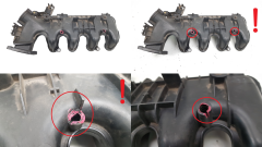 Colector De Admisión 0361N3 9653808680 1.6 HDI 16v TDCI Citroen Peugeot Ford s7