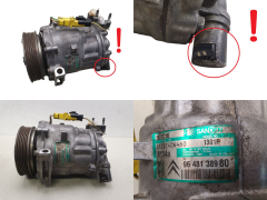Compresor Aire Acondicionado 6453WW 9648138980 SD7C16 1301F 2.0HDI Peugeot