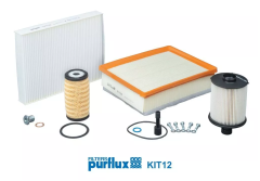 Kit de Filtros Para Renault KIT12 165460835R Purflux