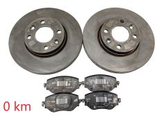 Discos de freno Delantero 402066818R 410608885R Dacia Sandero 3
