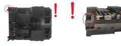 Controlador BSI J04-00 9651197680 9651196980 PSA Valeo 1826