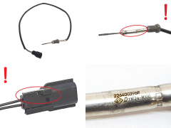 Sensor De Temperatura De Los Gases  Escape 226400396R Master 3 Movano 2 2.3dCi