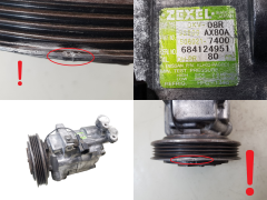 Compresor Aire Acondicionado 92600AX80A 506021-74000 Nissan 