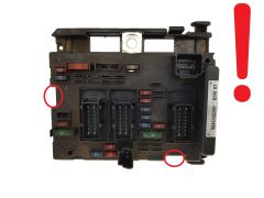 Controlador BSM B3 9646405280 PSA Delphi 1220
