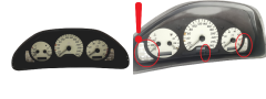 Velocímetro/Instrumentos Y Relojes Mercedes CLK W208 A2085401211 48562