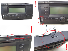 Radio Cd Skoda Octavia 2 1Z0035156C Audience MP3