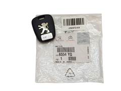 Vivienda Llave Del Coche Original requiere codificación Peugeot 6554YQ 6554.YQ