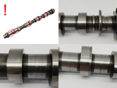 Árbol De Levas 8200827912 8200619361 616474 2.0 2.3 dCi Renault Nissan Opel