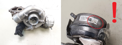 Turbocompresor 144118020R 144117591R 2.3 dCi Renault Master 3 40000 km