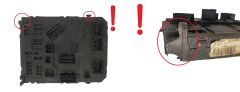 Controlador BSI E01-00 S118085320C 9652474680 PSA Siemens 1912