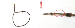 Sensor De Temperatura Los Gases Escape 226408209R NTK 1.5 DCI Dacia Renault 0km