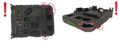 Controlador BSI E01-00 S118085320C 9652474680 PSA Siemens 1864