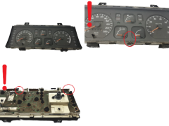 Velocímetro/Instrumentos Y Relojes Renault Clio 1 7700809036 B 54806