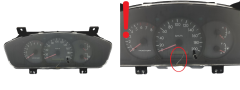 Velocímetro/Instrumentos Y Relojes Kia Rio 94003-FD140 2004-26200K 54452