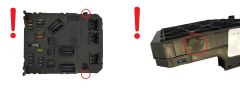 Controlador BSI E02-00 9650584680 S118085220B PSA Siemens 1681
