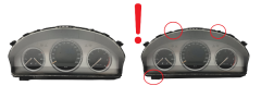 Velocímetro/Instrumentos Y Relojes Mercedes C W204 A2045404548 VDO 55962