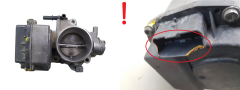 Mariposa De Aire Citroen Peugeot 9648053780 408239823003 1.8 2.0 VDO