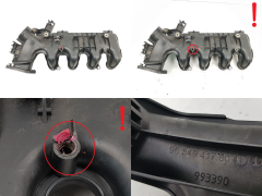 Colector De Admisión 9684941780 0361N3 1.6 HDI 16v TDCi Ford PSA Volvo S3