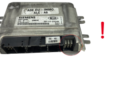 Controlador 39110-2X046 5WY1340B SIMK42 KIA Siemens 55185