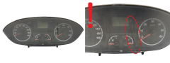 Velocímetro/Instrumentos Y Relojes Ducato Boxer Jumper 1358173080 Fiat 49980