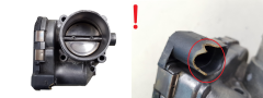 Mariposa De Aire VWAG 1.8T 06B133062B 0280750009 Bosch 1752