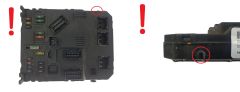 Controlador BSI E02-00 9650584680 S118085220B PSA Siemens 1847