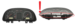 Velocímetro/Instrumentos Y Relojes VW Golf MK4 Bora 1J0920801B 0263618005 48695