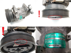 Compresor Aire Acondicionado Renault 8200315744 SD6V12 1416K Sanden S11