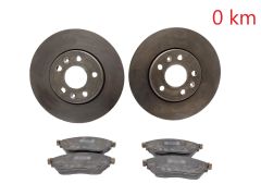 Discos de freno Delantero 402066352R 410607229R Renault Trafic 3 Vivaro Talento