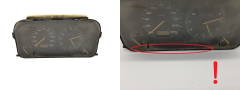 Velocímetro/Instrumentos Y Relojes VW Golf Vento MK3 1H6919033L 2408