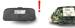 Velocímetro/Instrumentos Y Relojes Peugeot 306 9610192480 09033509902 54763