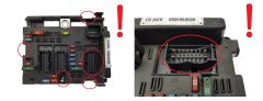Controlador BSM B3 9650664080 PSA Delphi 2644