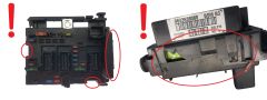 Controlador BSM B3 9643538080 PSA Delphi 2105