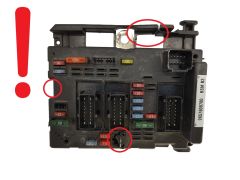 Controlador BSM B3 9657608780 PSA Delphi 1213