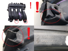 Colector De Admisión 8200880099 8200762352 1.2 16v Renault 