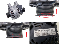 Alternador 5702A2 9642879980 2542484A Valeo Citroen Peugeot 1042