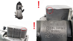 Cubierta Del Filtro De Aceite 9651813980 1103P0 1.6HDI TDCi PSA Ford
