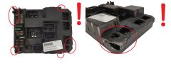 Controlador BSI K02-00 9651197080 9651197780 PSA Valeo 2192
