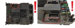 Controlador BSI K02-00 9651197080 9651197780 PSA Valeo 1635