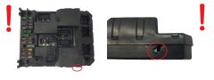 Controlador BSI K02-00 9651197080 9651197780 PSA Valeo 1981