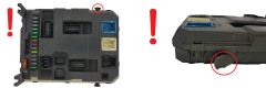 Controlador BSI X01-00 9664983080 PRT06750-01 PSA Valeo 1655