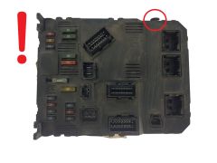 Controlador BSI F01-00 S118085300K 9652474380 PSA Siemens 1791