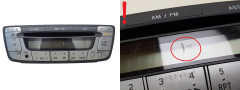 Radio Cd C1 107 Aygo 86120-0H010 CQ-MS0570LC W53811 1086