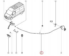 Cable De La Cerradura Delantero Original Master 3 Movano NV400 6562000Q0D