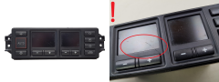 Controles Calefacción Audi A3 8L 8L0820043D 5HB007608-04  Hella